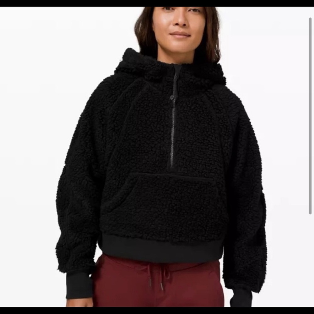 Womens scuba oversized sherpa/ Lulu lemon